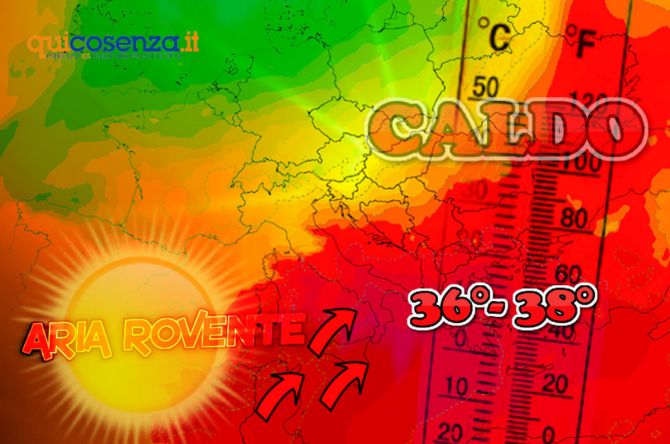 Caldo africano 9-10 giugno 2024
