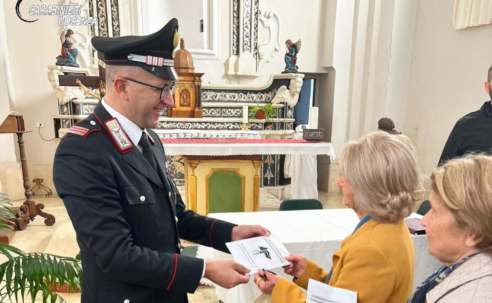 carabinieri rende truffe anziani