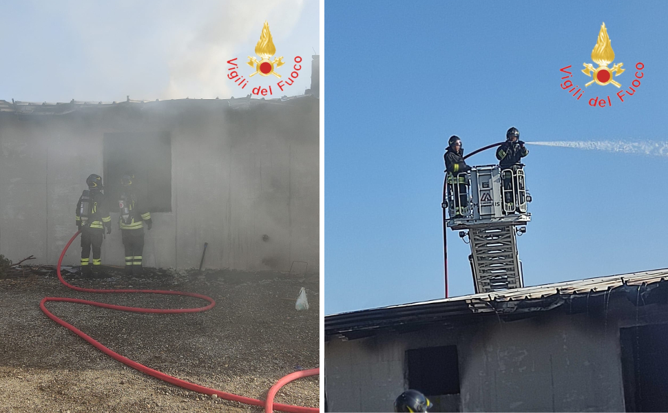 vigili fuoco abitazione estiva crotone