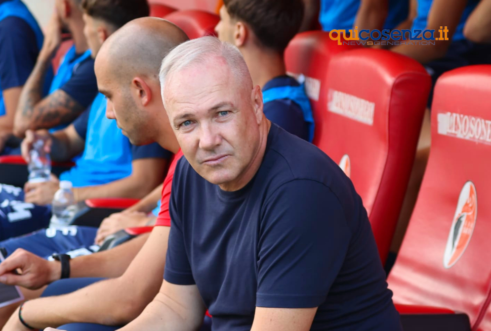 Allenatore Cosenza Massimiliano Alvini