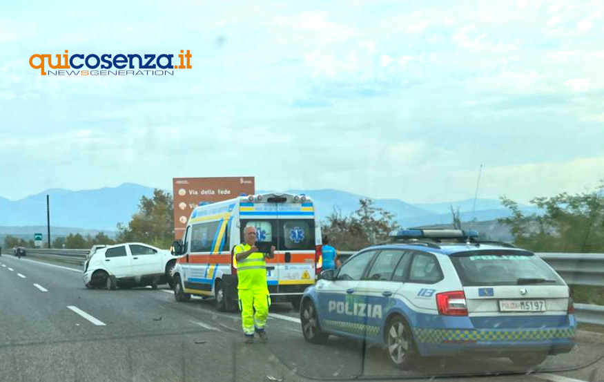 Incidente A2 Altomonte