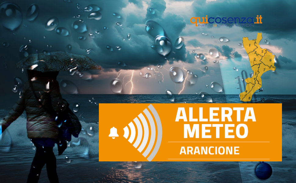 Allerta arancione Calabria