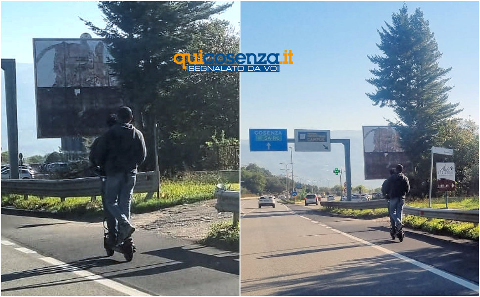 Monopattini elettrici Rende Statale 107