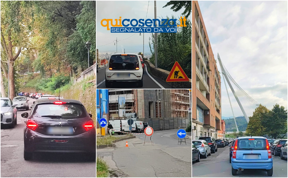 Traffico Cosenza Lavori