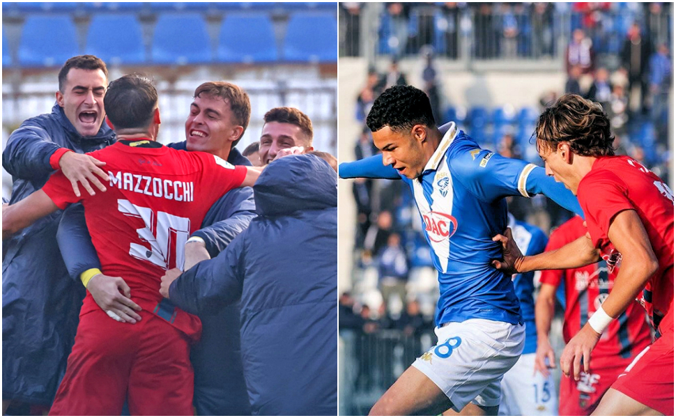 Brescia Cosenza 2 a 3