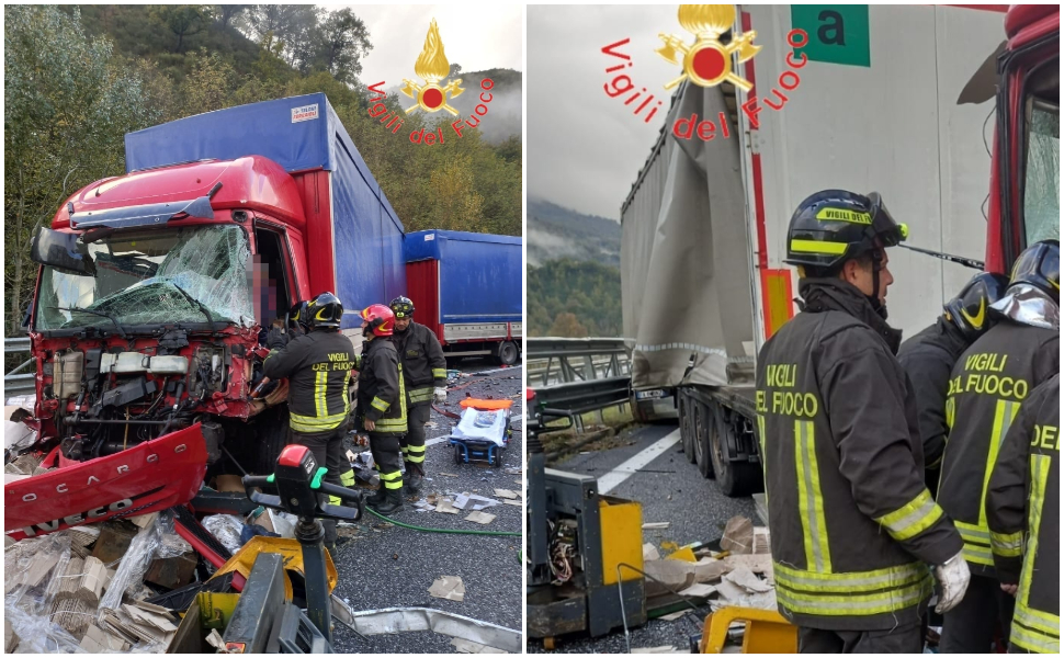 Incidente A2 Altilia Tir