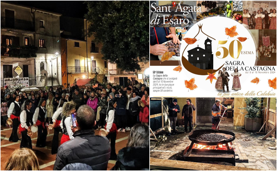 Sagra della Castagna Santagata esaro2024