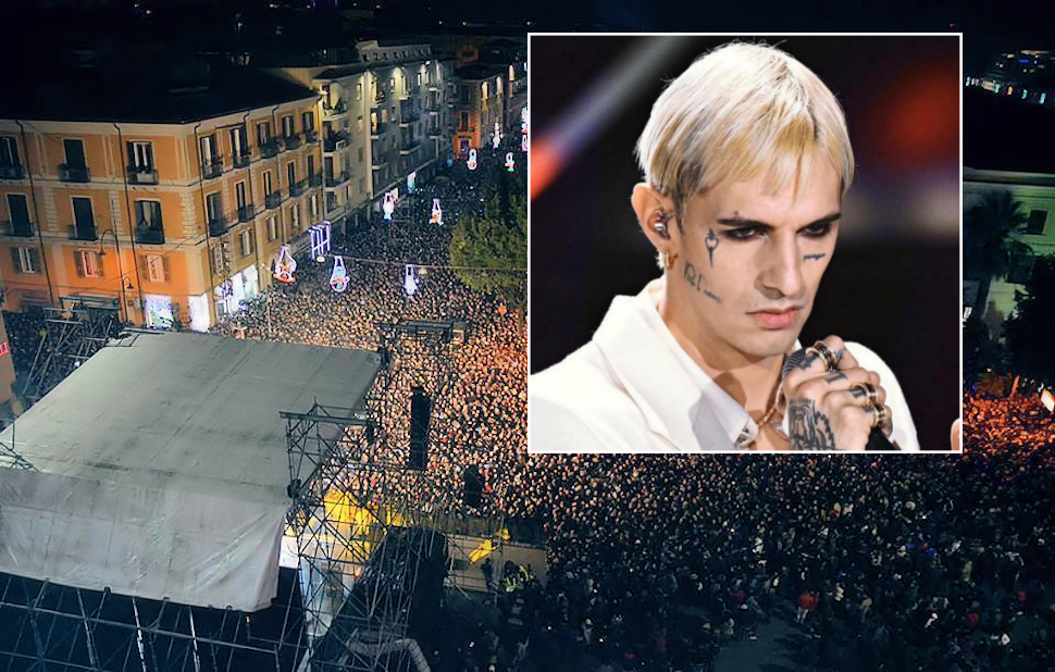 Cosenza Concerto Achille Lauro