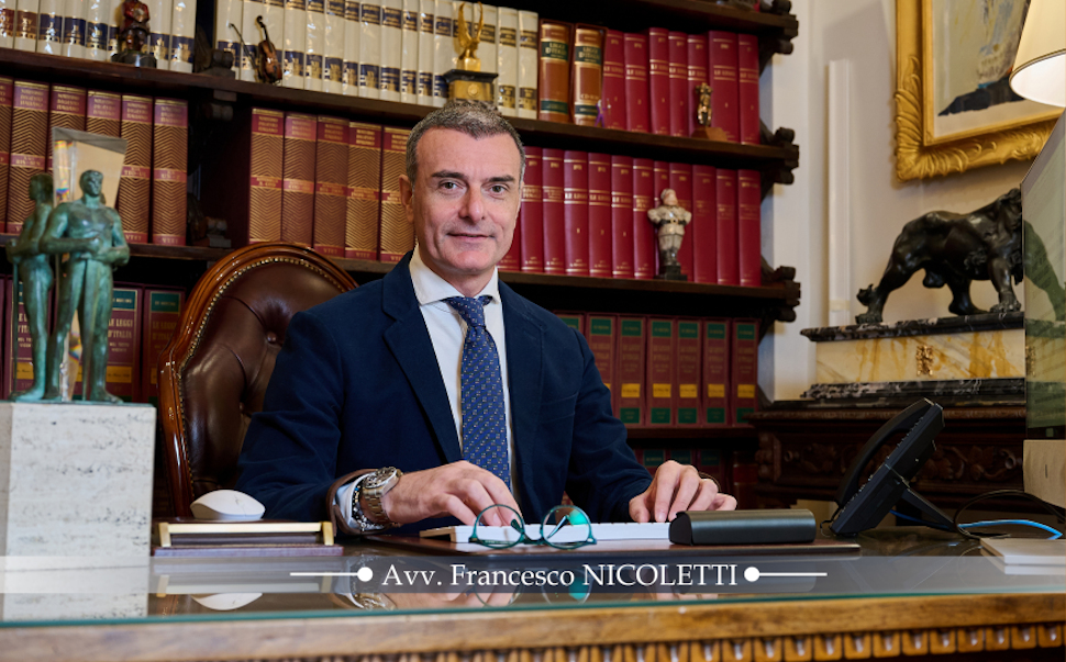 L'avvocato Francesco Nicoletti