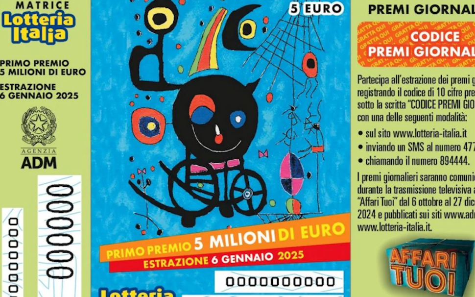 Lotteria Italia biglietto