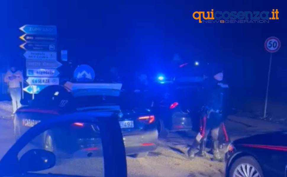 arresto ladri auto zumpano