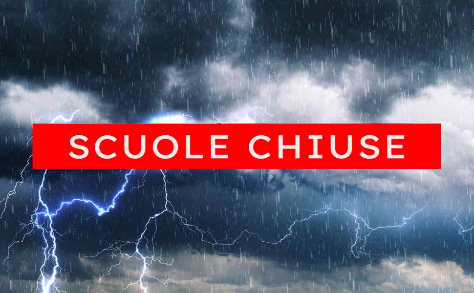 maltempo allerta scuole chiuse