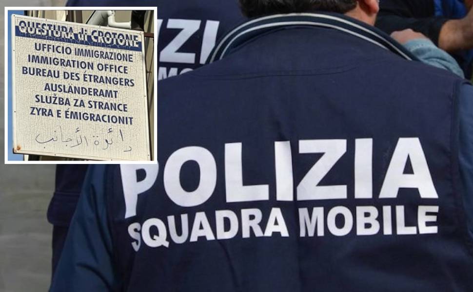 ufficio immigrazione questura crotone e squadra mobile