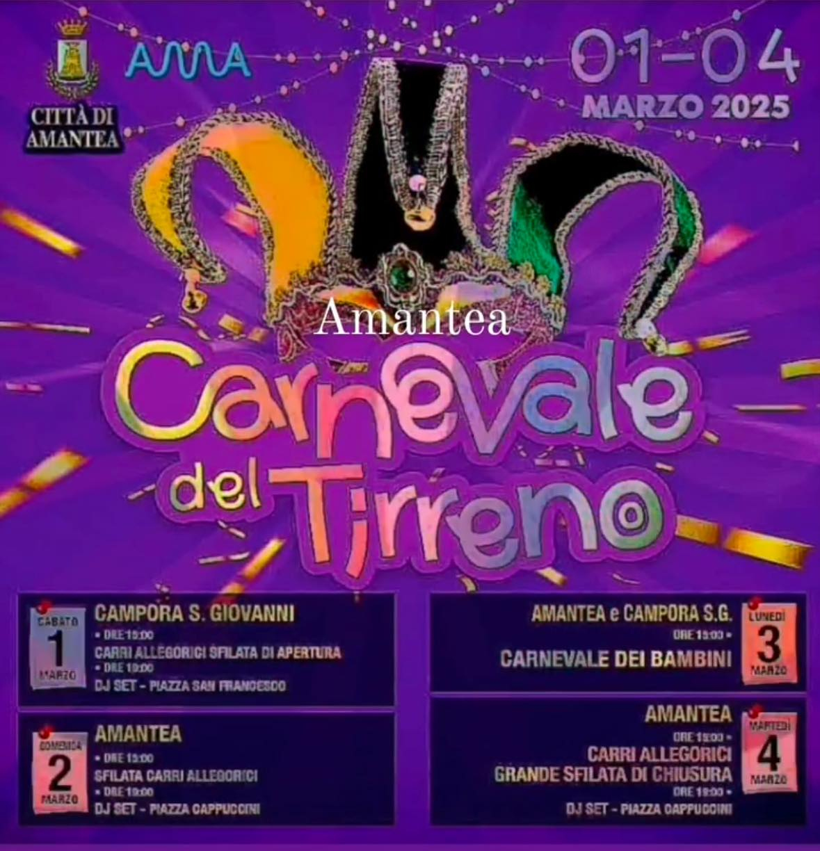 Carnevale Amantea2025