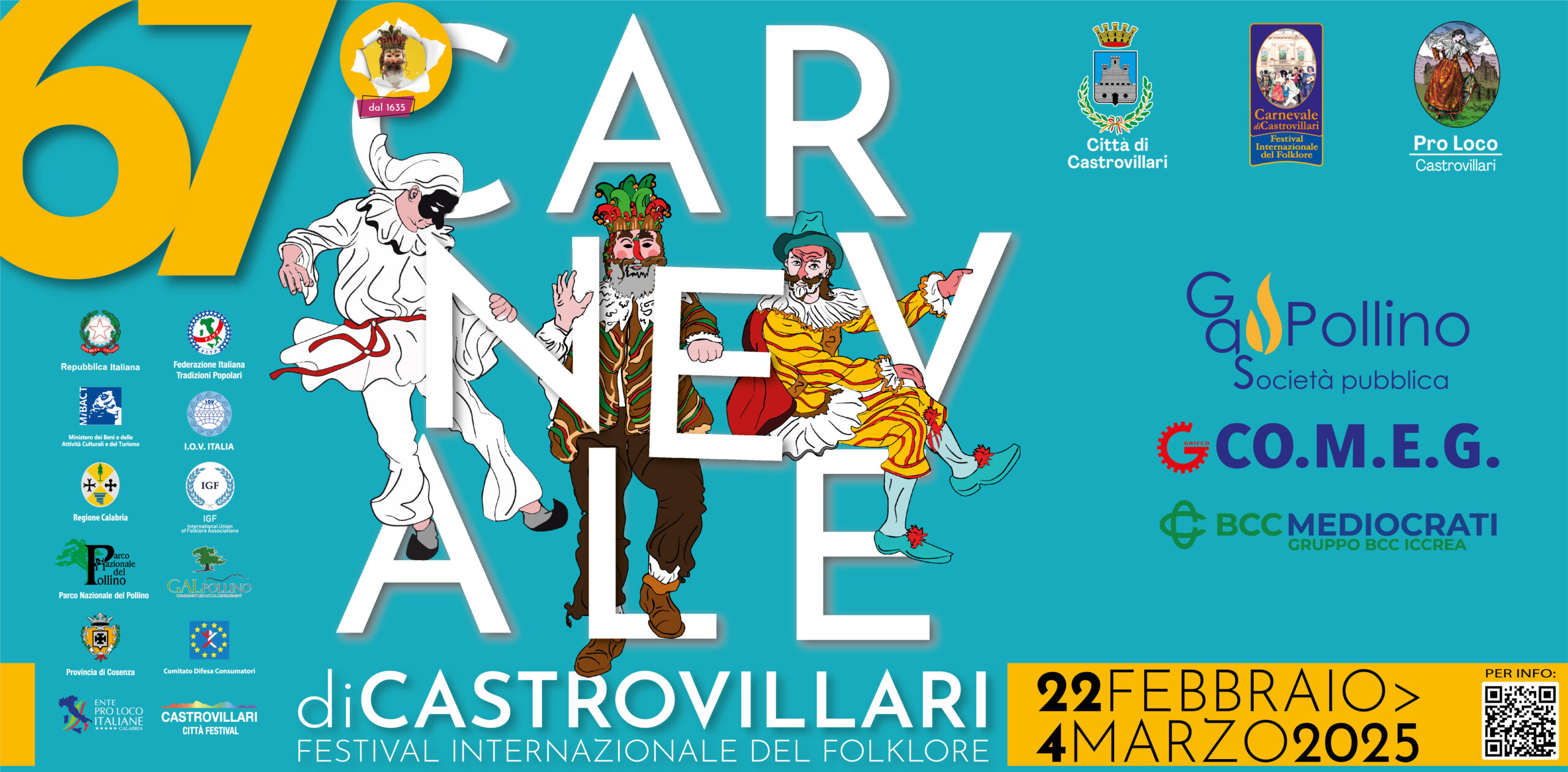 Carnevale di Castrovillari_2025_locandina