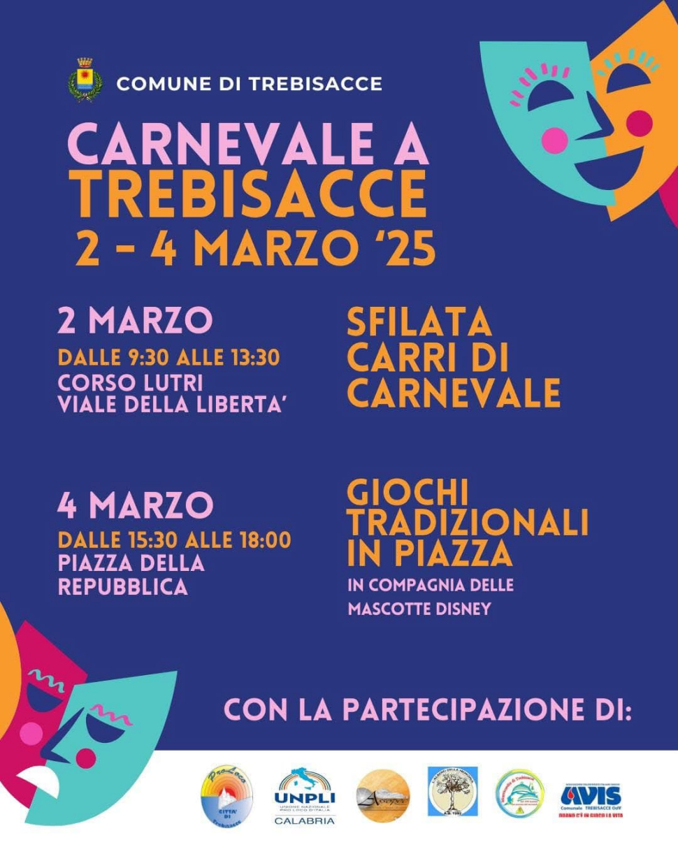 Carnevale di Trebisacce 2025