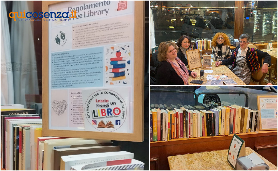 Free Library Cosenza Piazza Europa