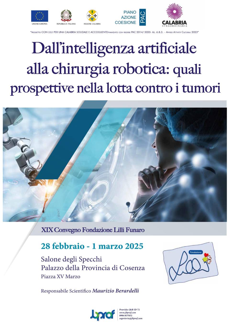 Locandina XIX Convegno Scientifico Fondazione Lilli (1)