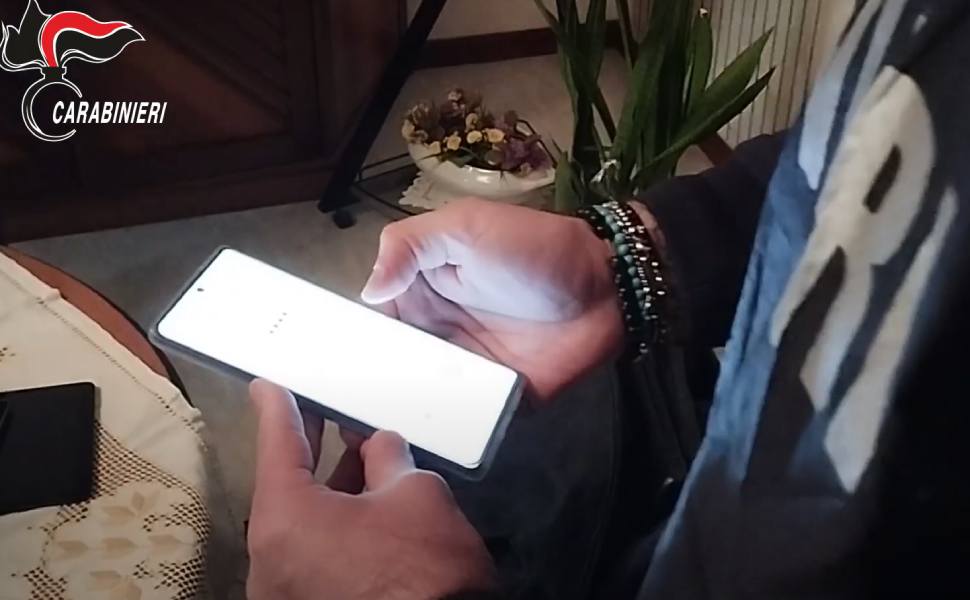 carabinieri sextorsion