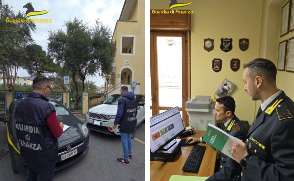 guardia finanza paola auto