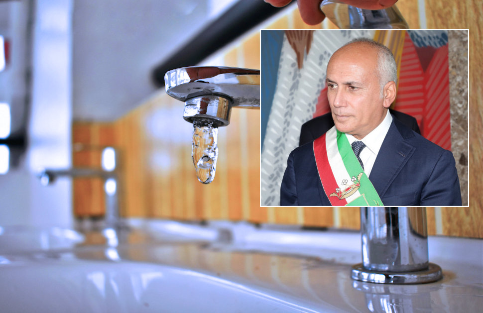 Acqua Sindaco Cosenza Caruso