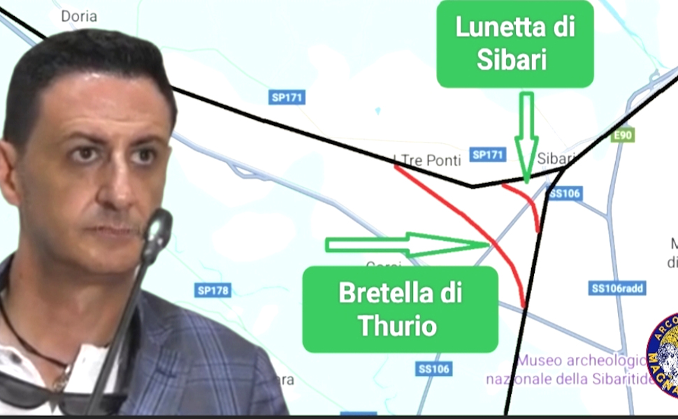 Bretella di Thurio Lunetta Sibari Comitato magna grecia