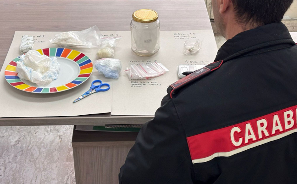 Cocaina sequestro Carabinieri