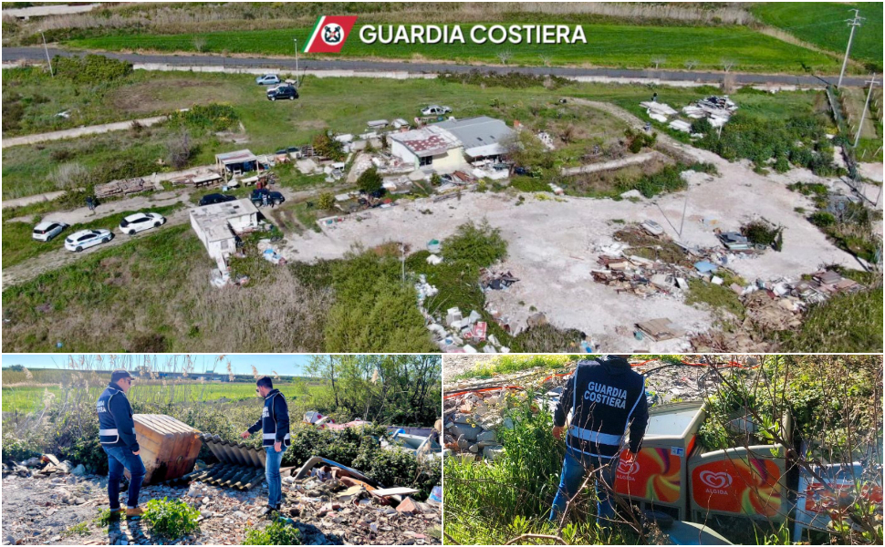 Guardia Costiera Discarica Crotone
