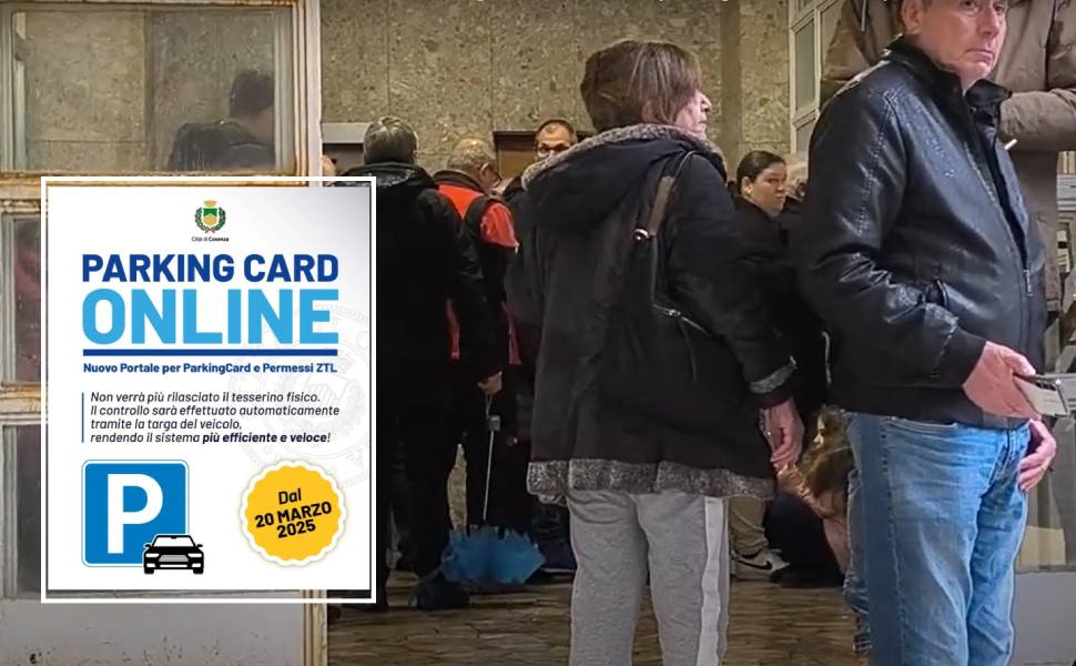 parking card disagi comune cosenza