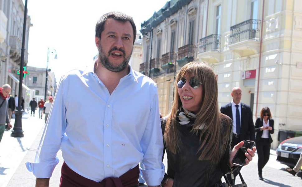 Matteo-Salvini-e-Tilde-Minasi.