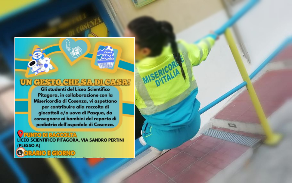 Misericordia raccolta doni e uova