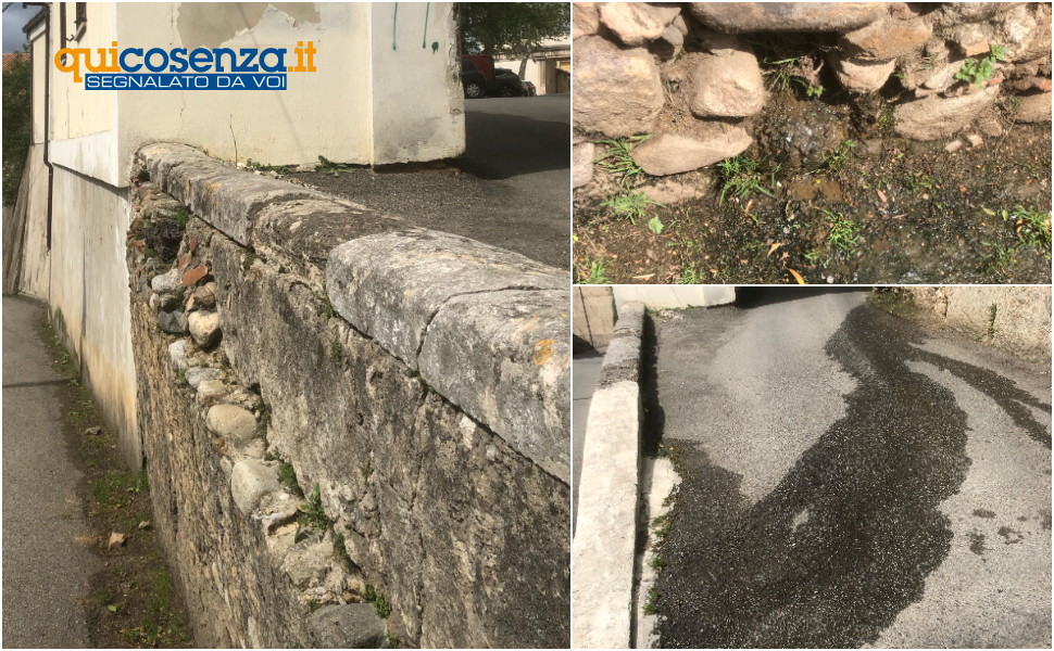 Paparelle perdita di Acqua Cosenza