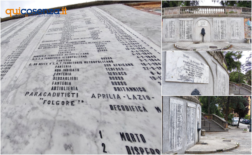 Piazza 25 luglio caduti in guerra