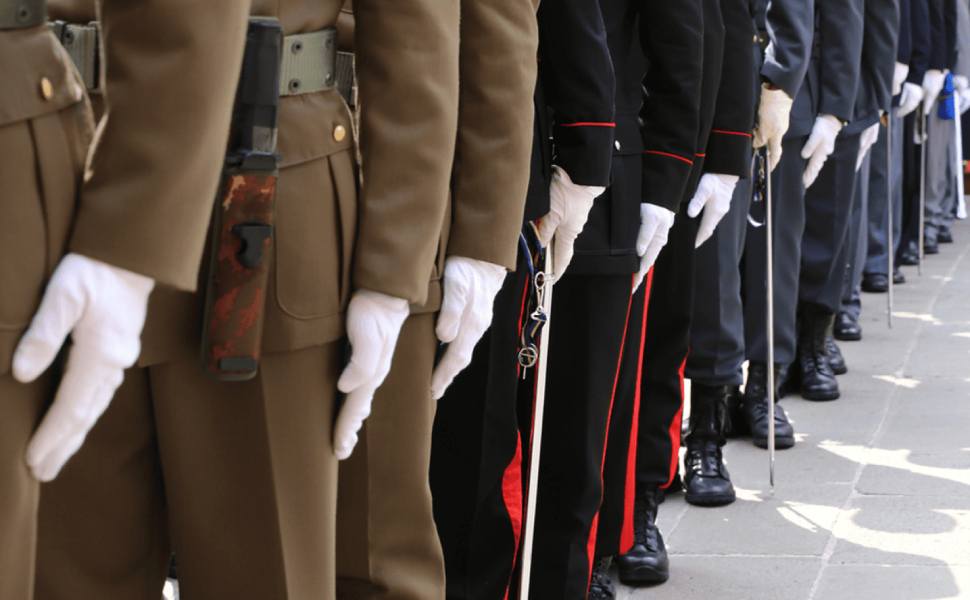 forze armate carabinieri polizia esercito