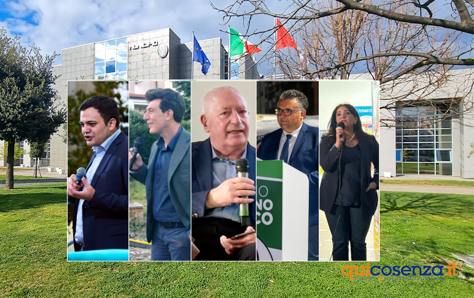 Elezione Rende candidati comizi