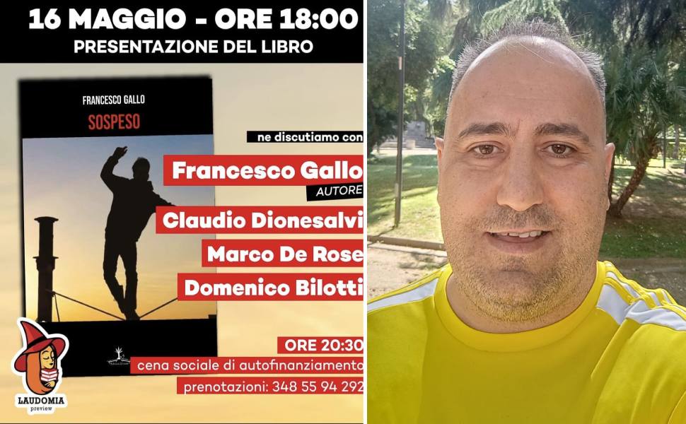 Francesco Gallo - Presentazione libro Sospeso