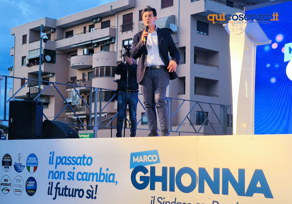 Ghionna Comizio Rende