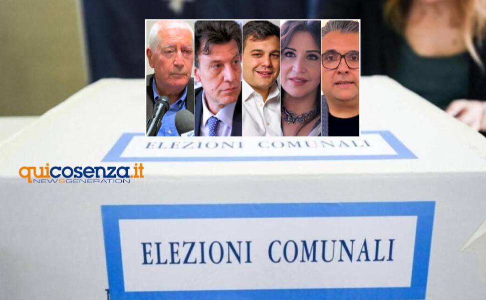 Rende candidati elezioni comunali