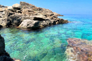 Cala Rovaglioso rocce