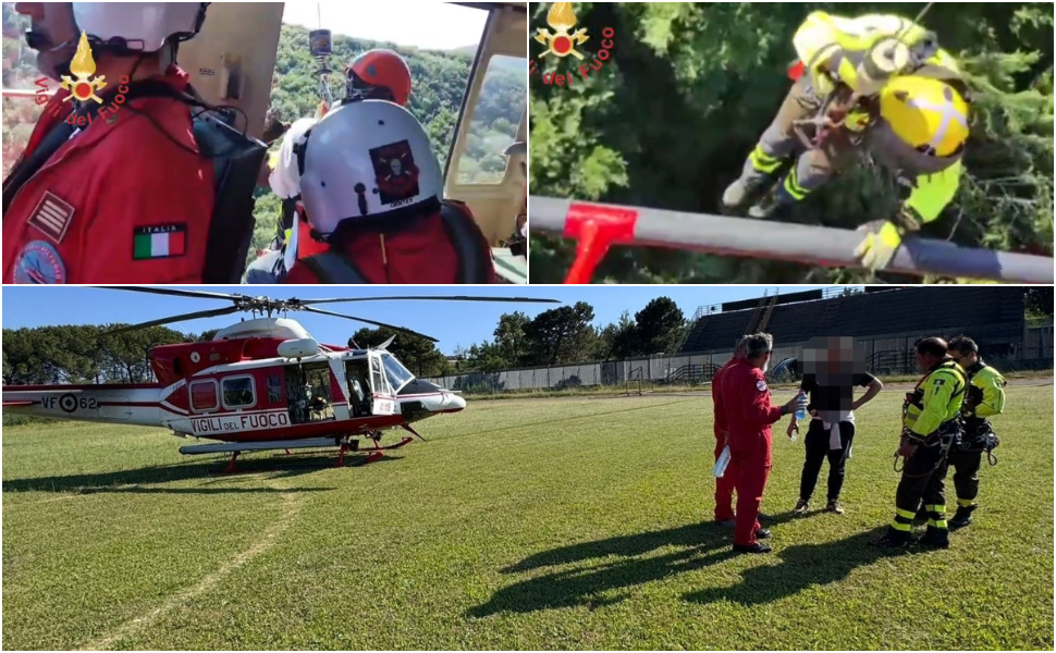 Fuscaldo recuperato escursionista 20enne di Paola