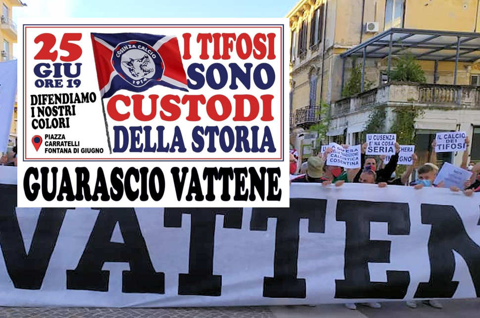 Tifosi Cosenza Protesta Guarascio