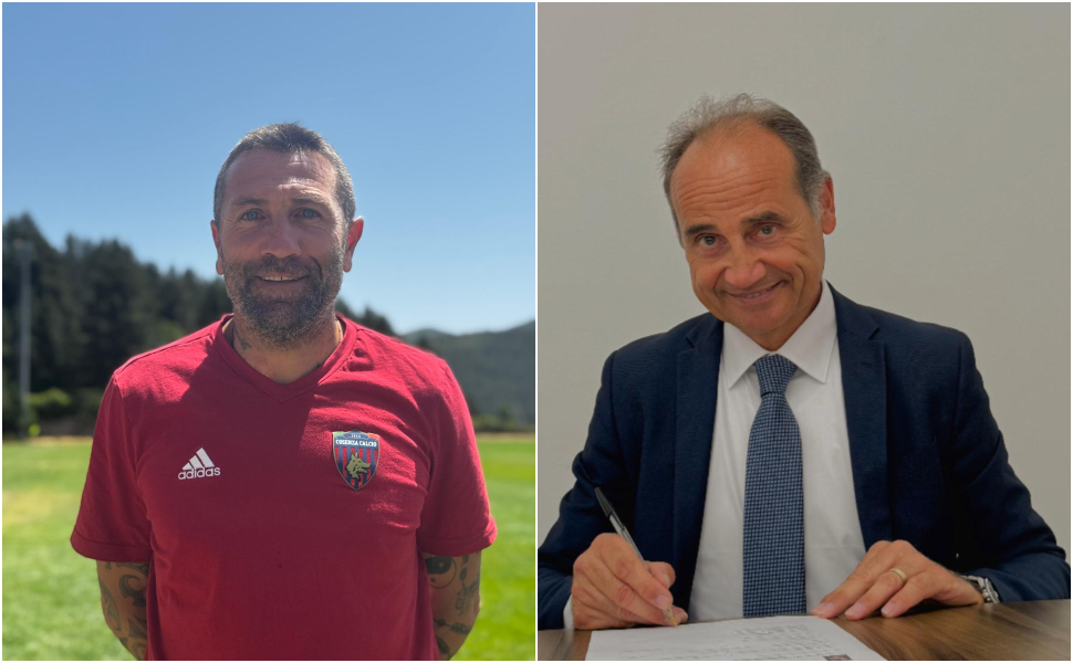 Allenatore Buscè e DS Lupo