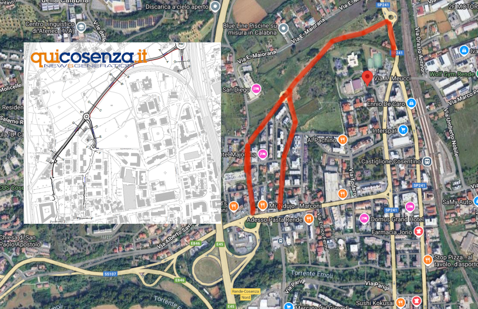 Rende Bretella quattromiglia A2