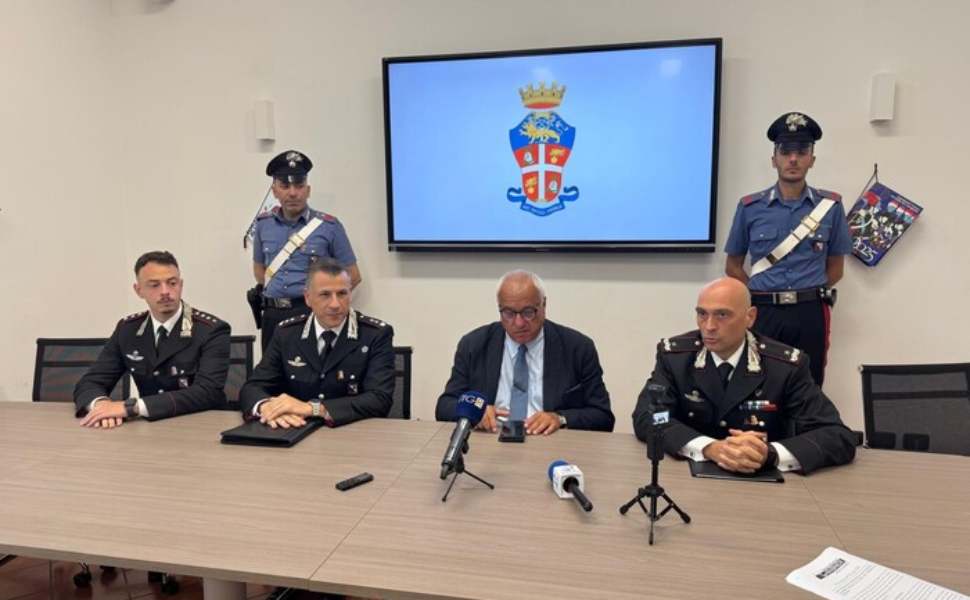 Clementina Fumo conf stampa omicidio