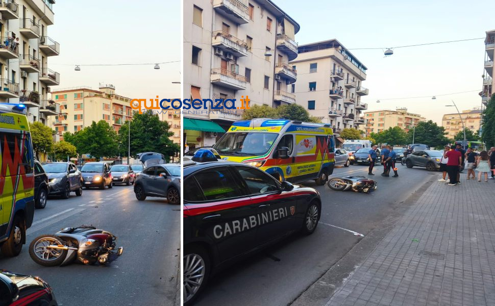 Incidente via Caloprese Cosenza