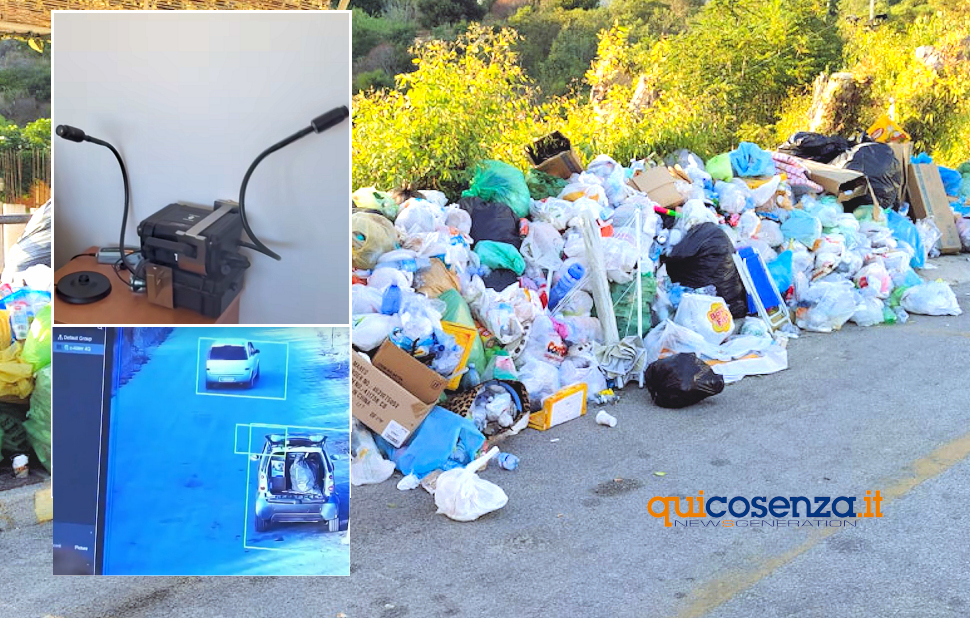 Videotrappole Rifiuti Cosenza