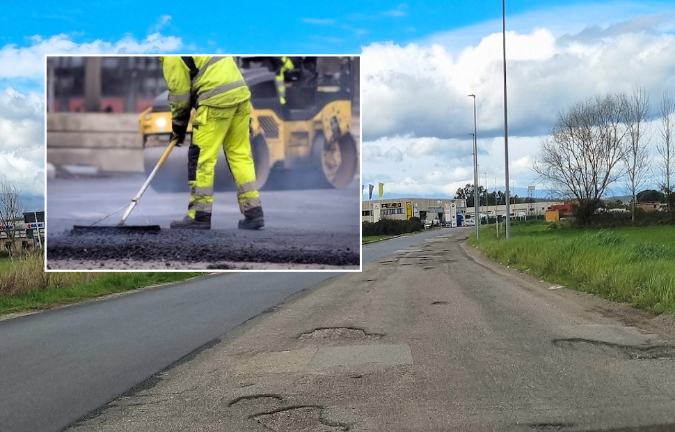 Zona industriale Rende bitumazione