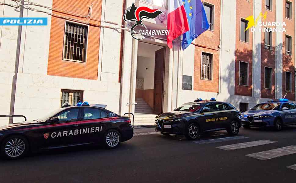 operazione Dda Polizia carabinieri finanza reggio