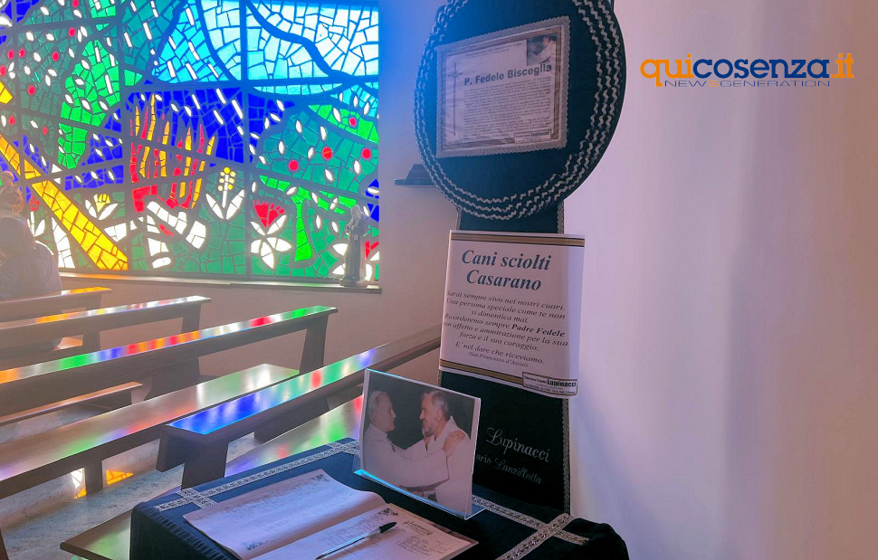 Camera ardente Padre Fedele