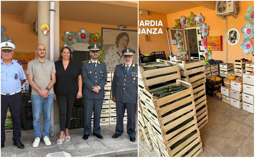 sequestrate due tonnellate di frutta e verdura